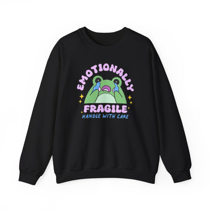 Emotionally Fragile Printed Sweatshirt