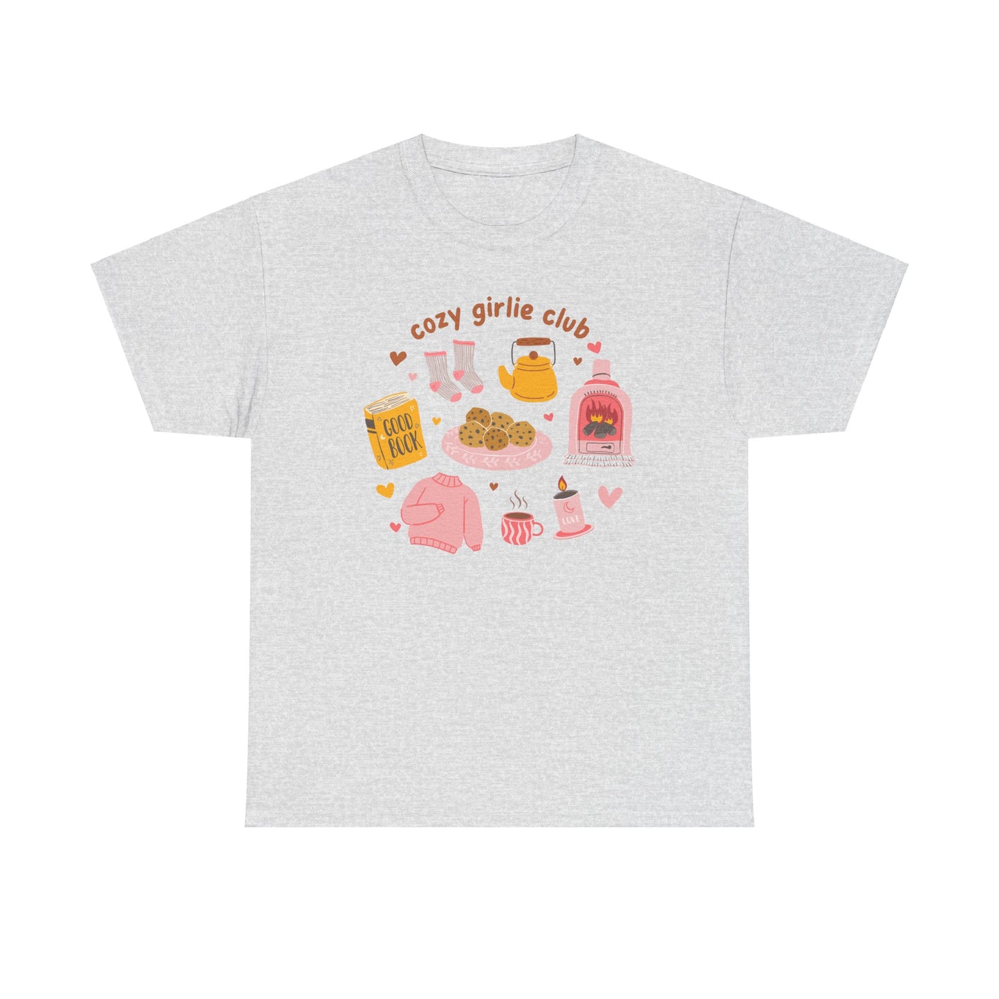 Cozy Girlie Club printed t-shirt