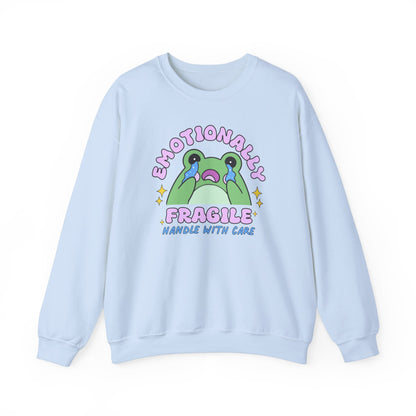 Emotionally Fragile Printed Sweatshirt