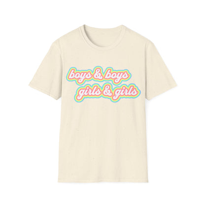 Boys & Boys & Girls & Girls tee