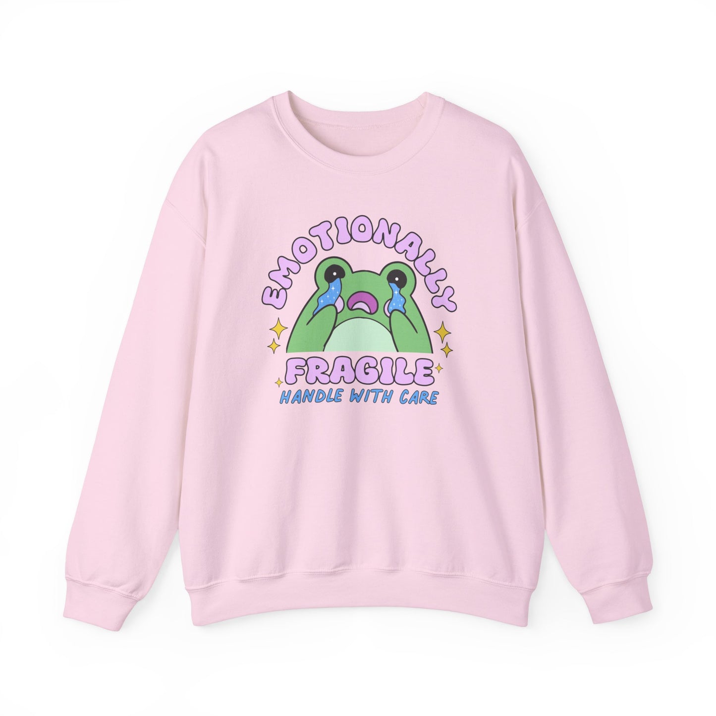 Emotionally Fragile Printed Sweatshirt