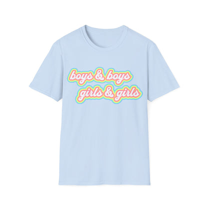 Boys & Boys & Girls & Girls tee