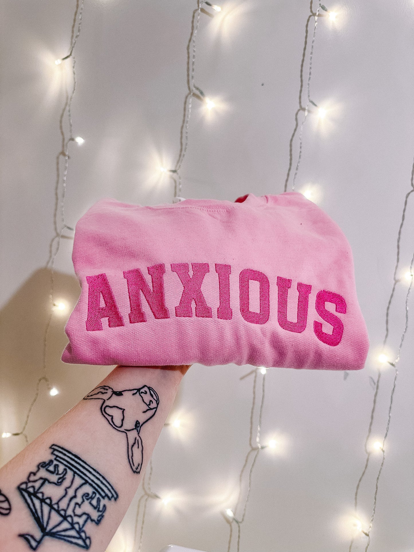 Premium Anxious Crewneck Sweatshirt
