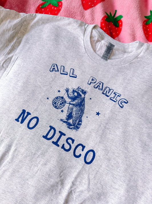 All Panic, No Disco printed tee