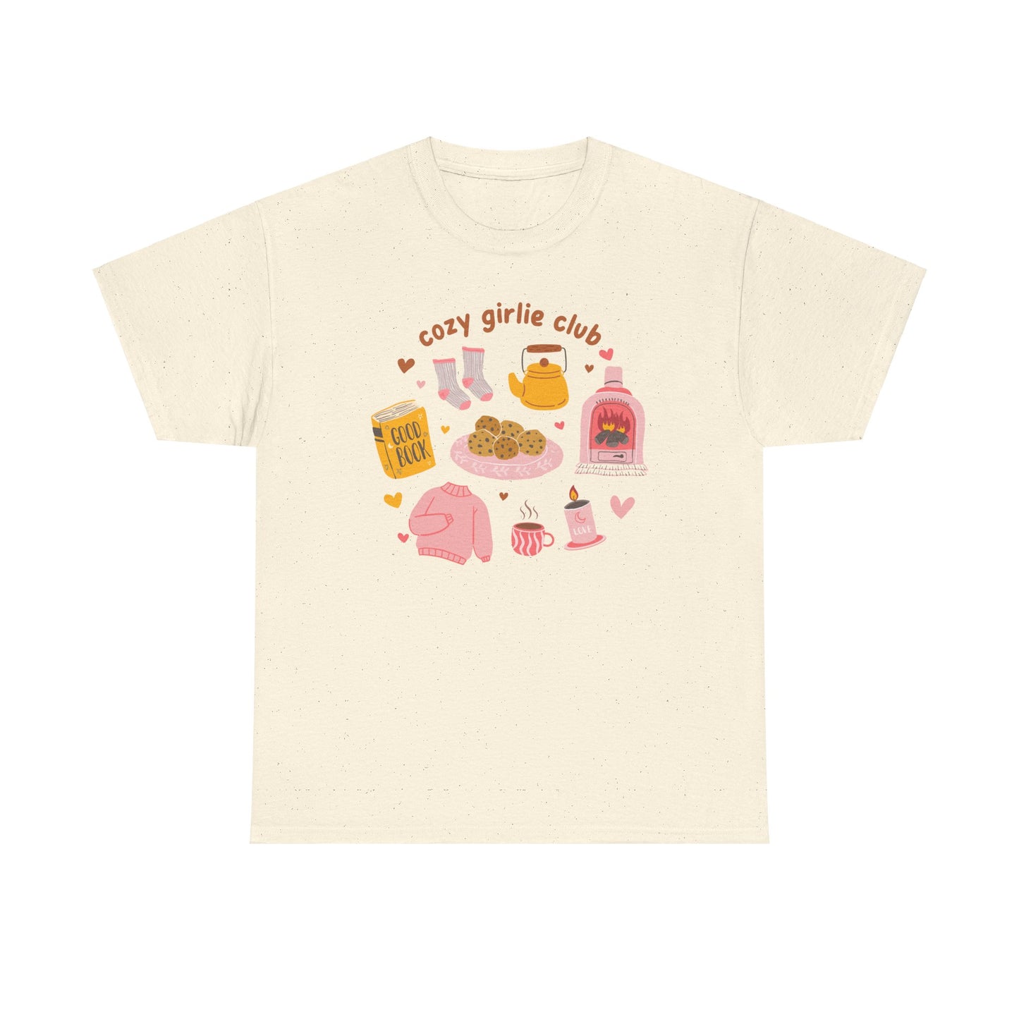 Cozy Girlie Club printed t-shirt