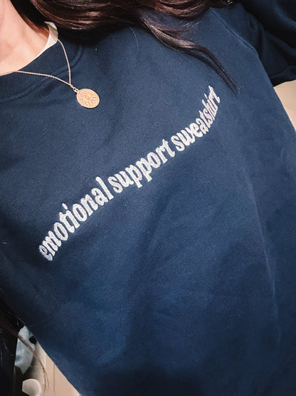 Emotional Support Sweatshirt crewneck