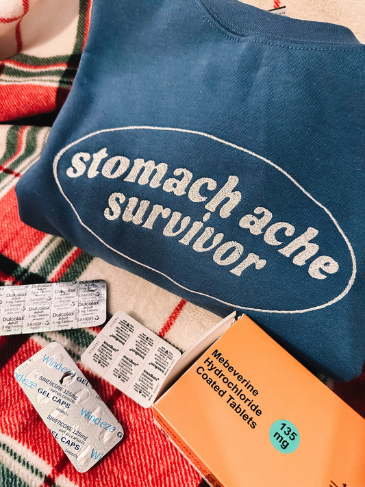 Stomach Ache Survivor crewneck sweatshirt