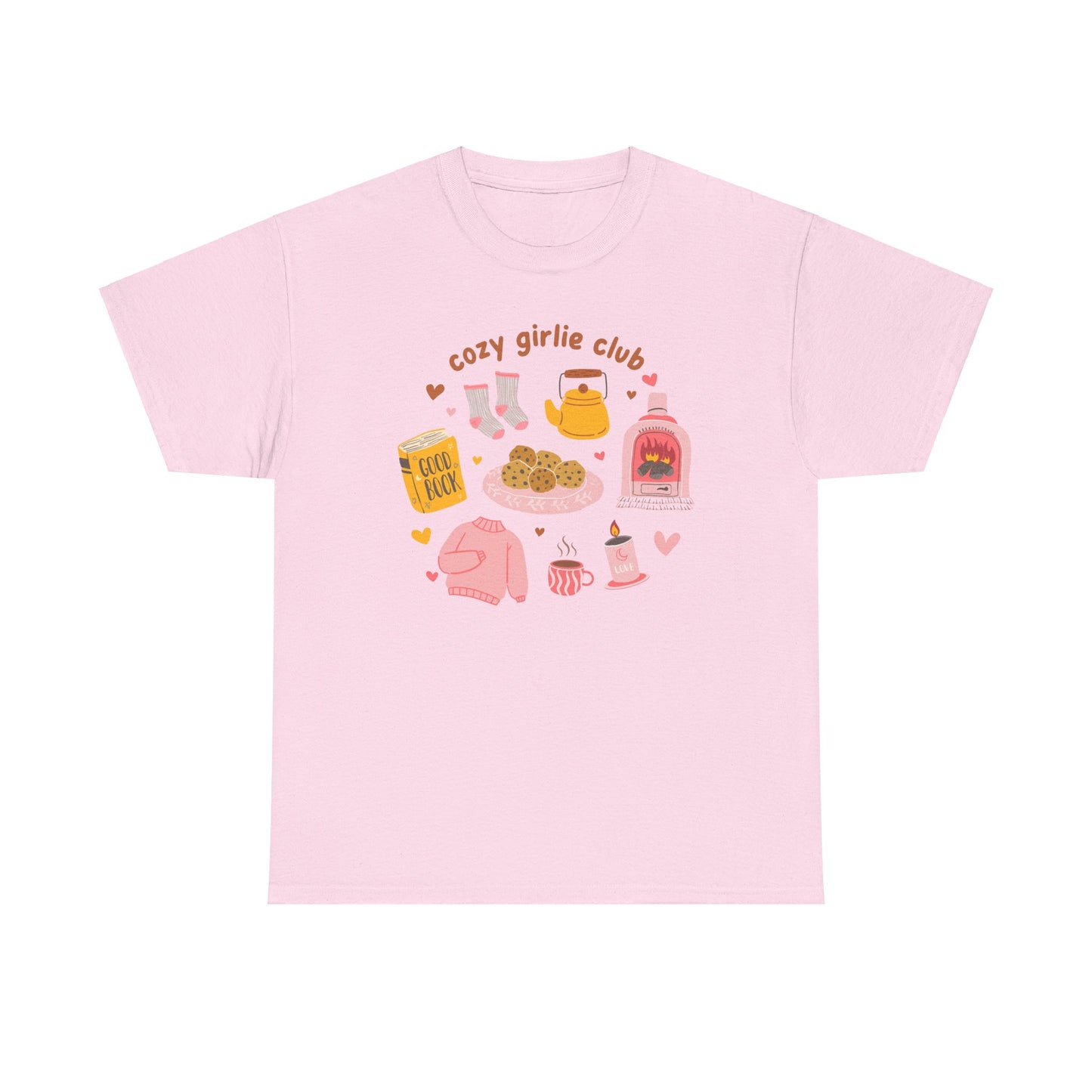 Cozy Girlie Club printed t-shirt