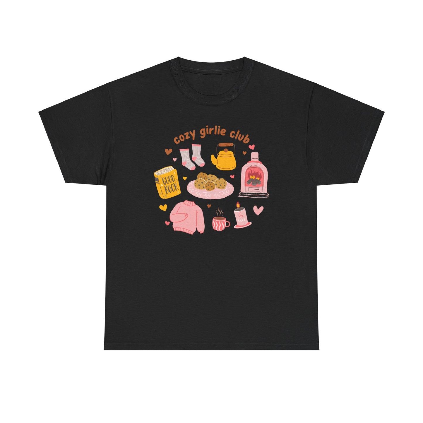 Cozy Girlie Club printed t-shirt