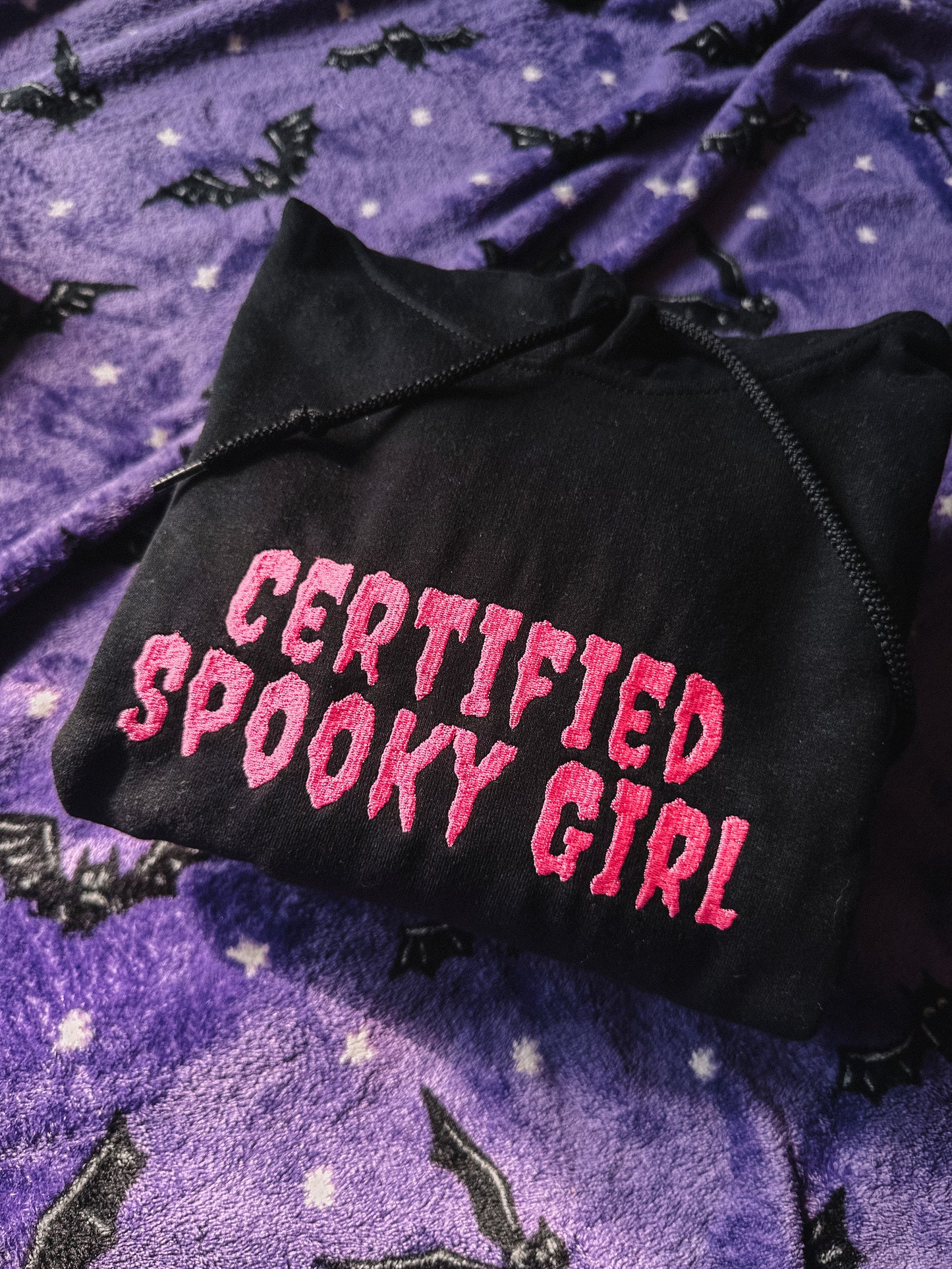 Certified Spooky Girl/Boy hooded sweatshirt