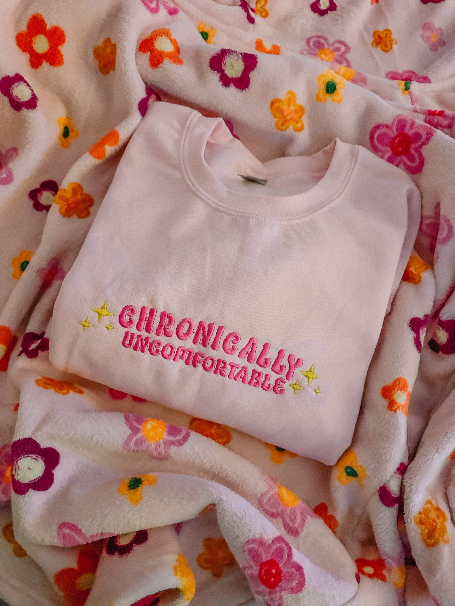 Chronically Uncomfortable crewneck sweatshirt