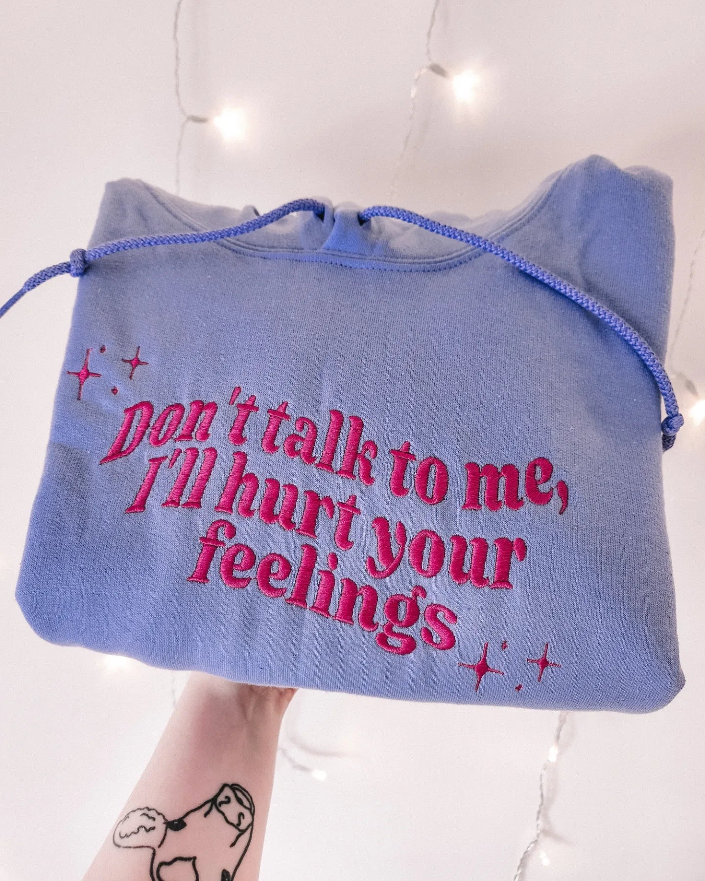 Don't Talk To Me hooded sweatshirt