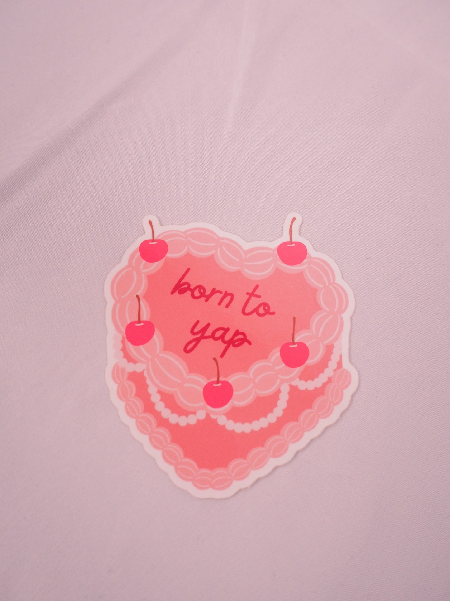 Born To Yap sticker