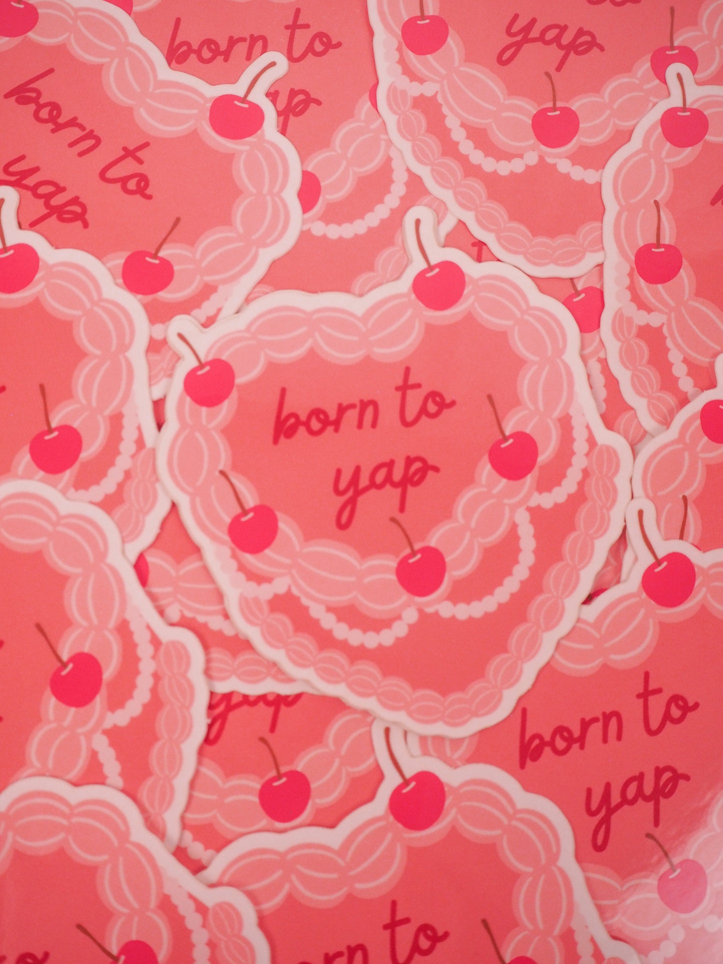 Born To Yap sticker