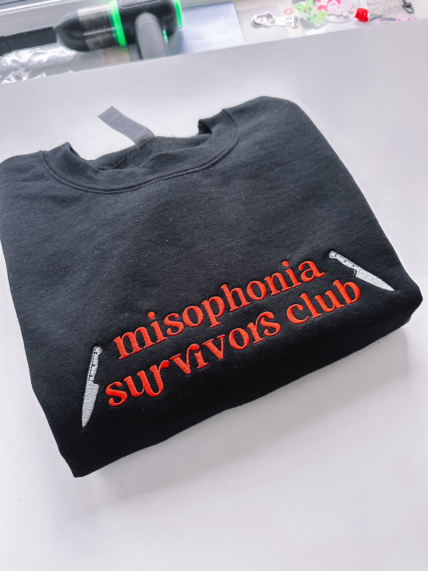 Misophonia Survivor's Club crewneck
