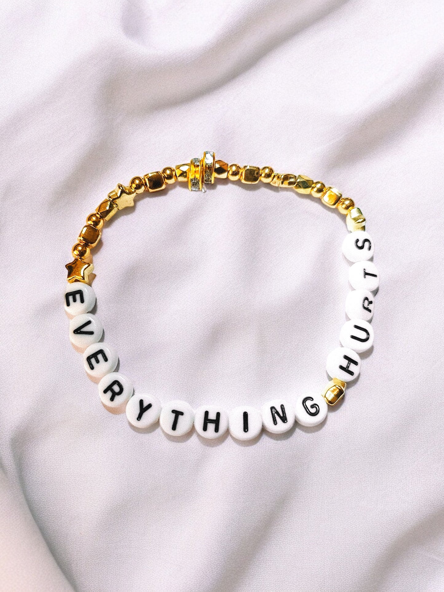 Everything Hurts friendship bracelet