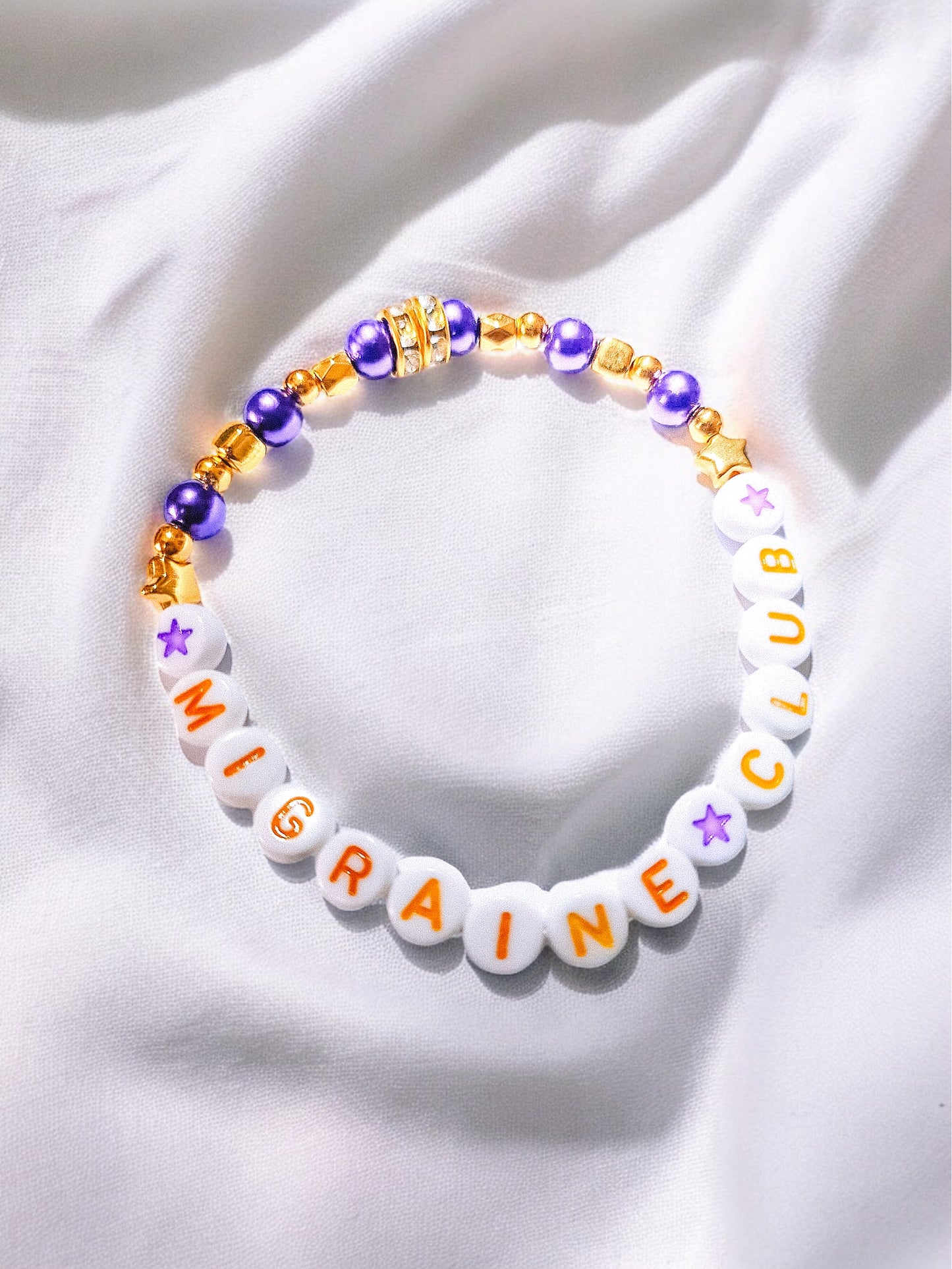 Migraine Club friendship bracelet