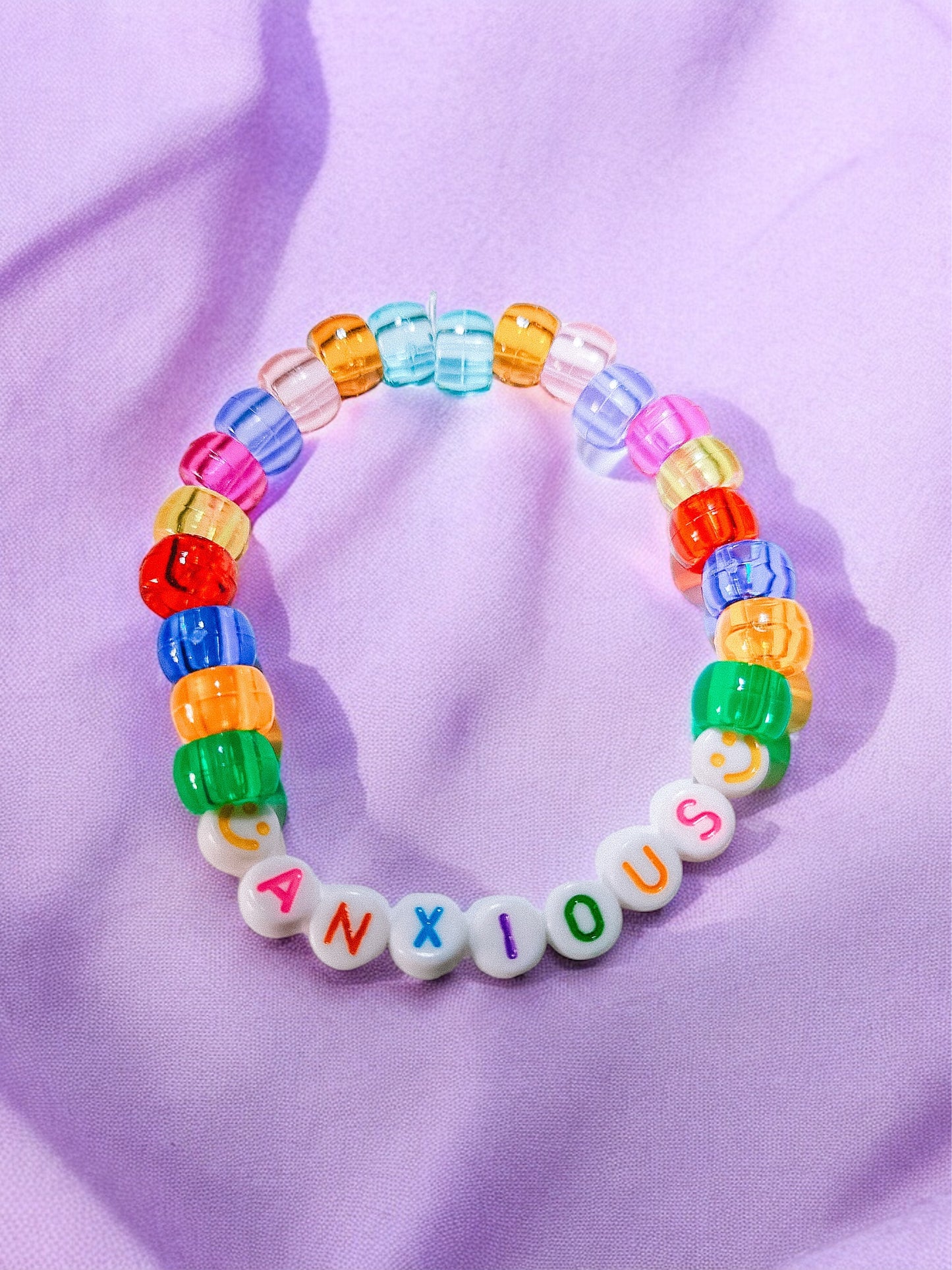 Anxious friendship bracelet