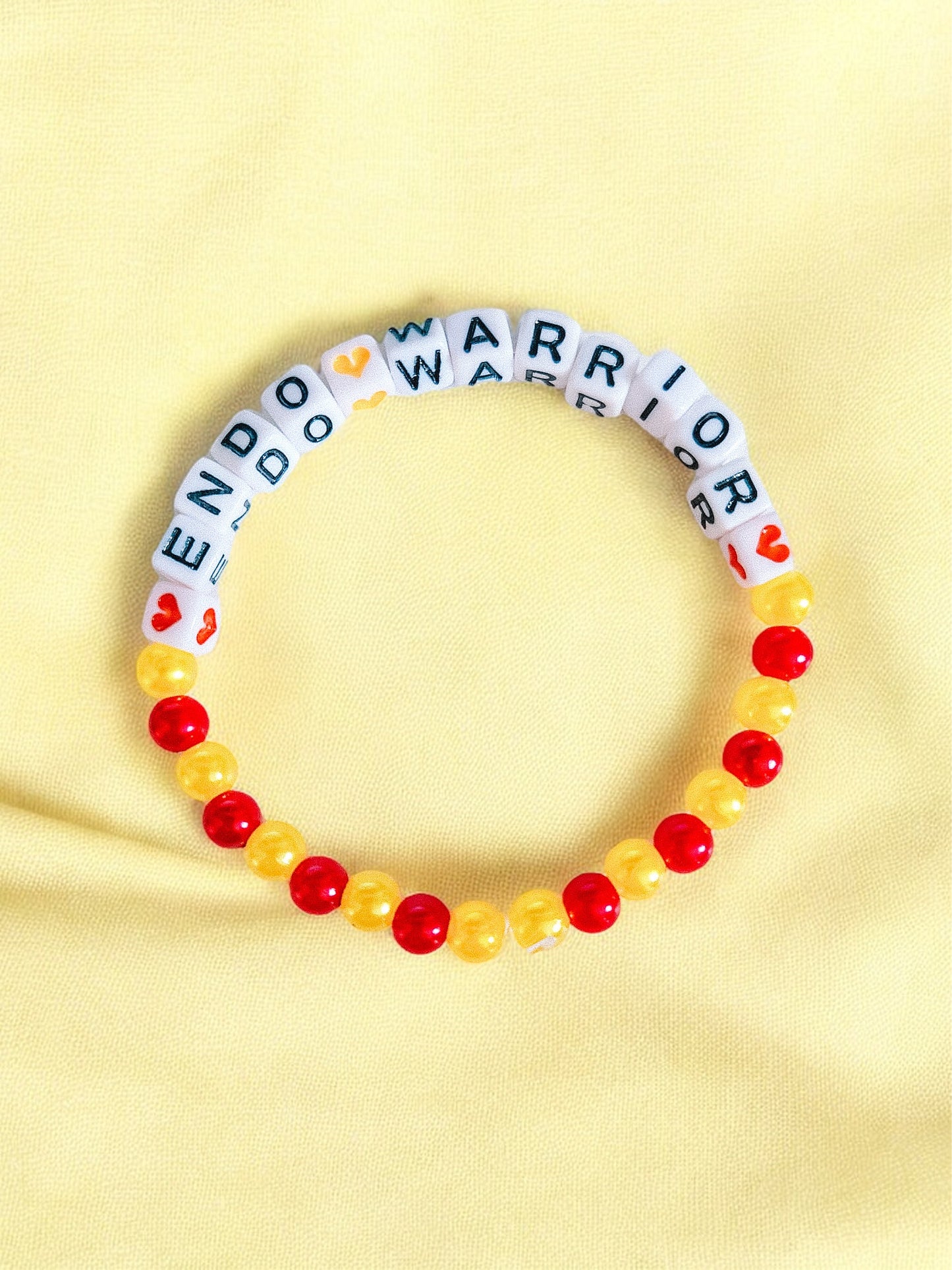 Endo Warrior friendship bracelet