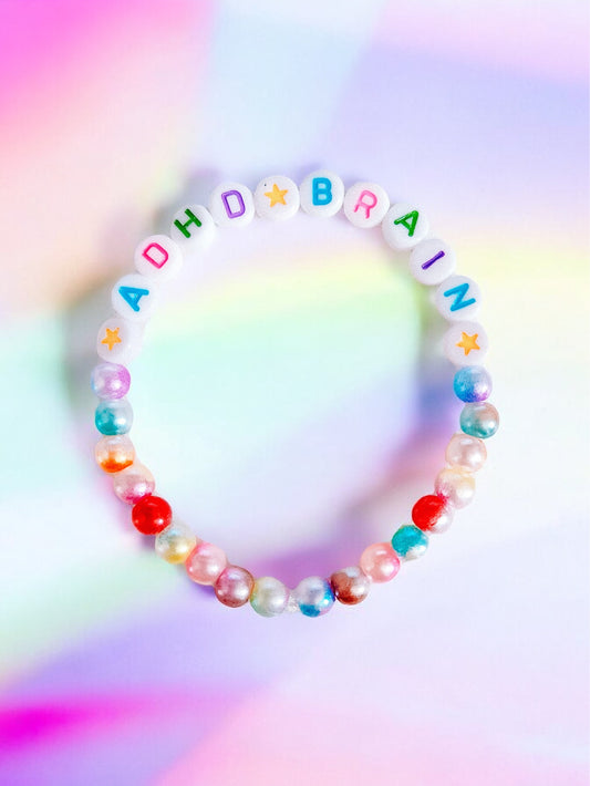 ADHD Brain friendship bracelet