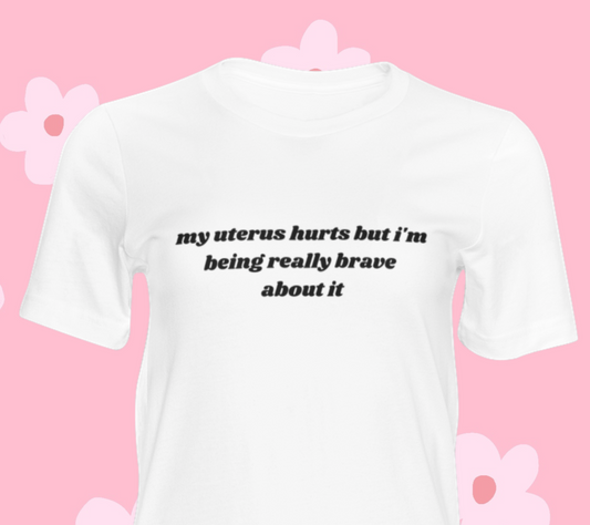 My Uterus Hurts Printed T-shirt