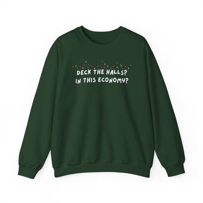 Deck The Halls printed sweatshirt