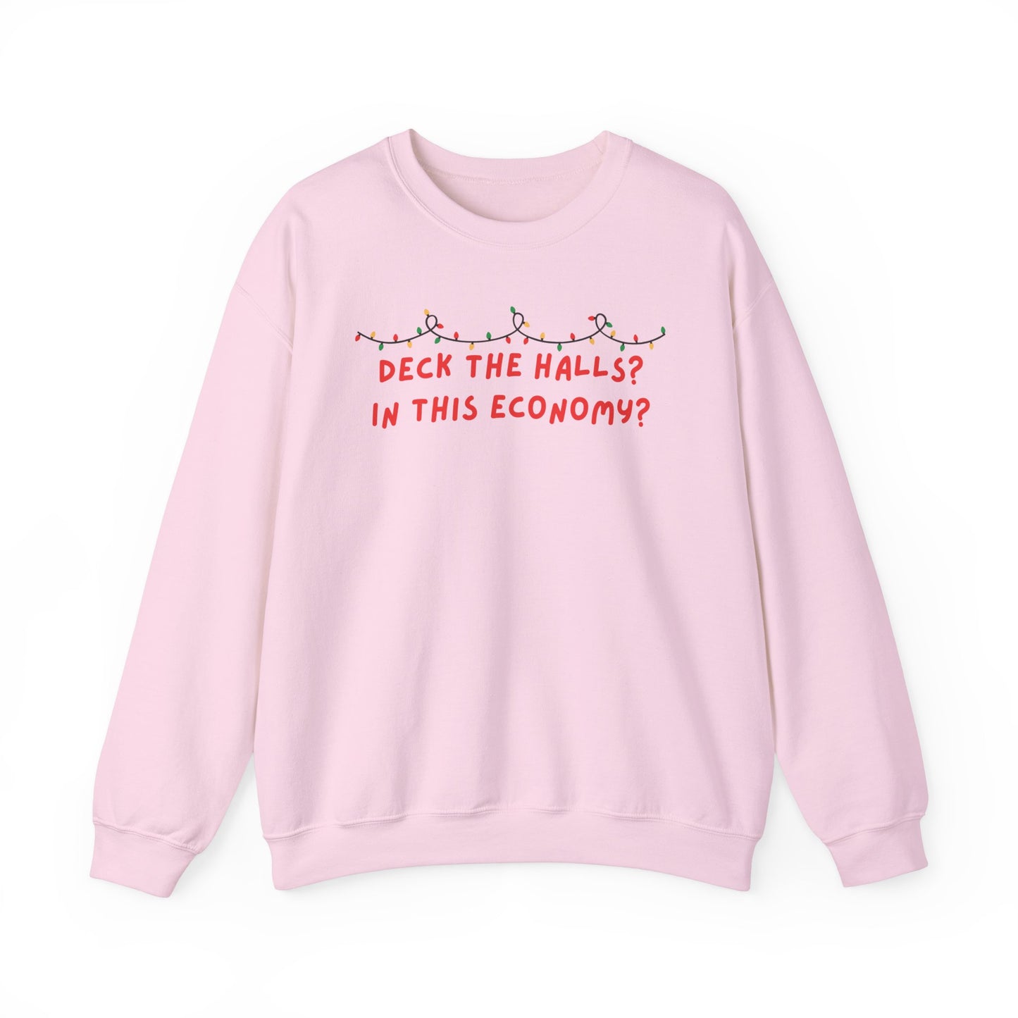 Deck The Halls printed sweatshirt