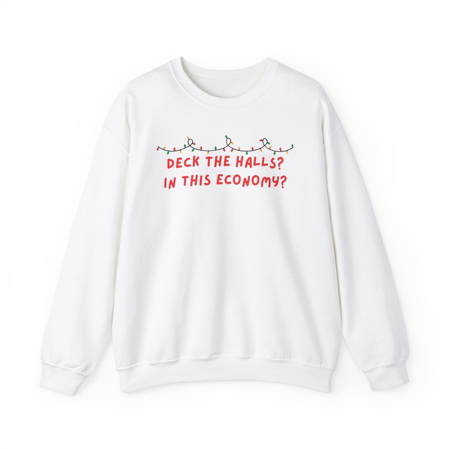 Deck The Halls printed sweatshirt