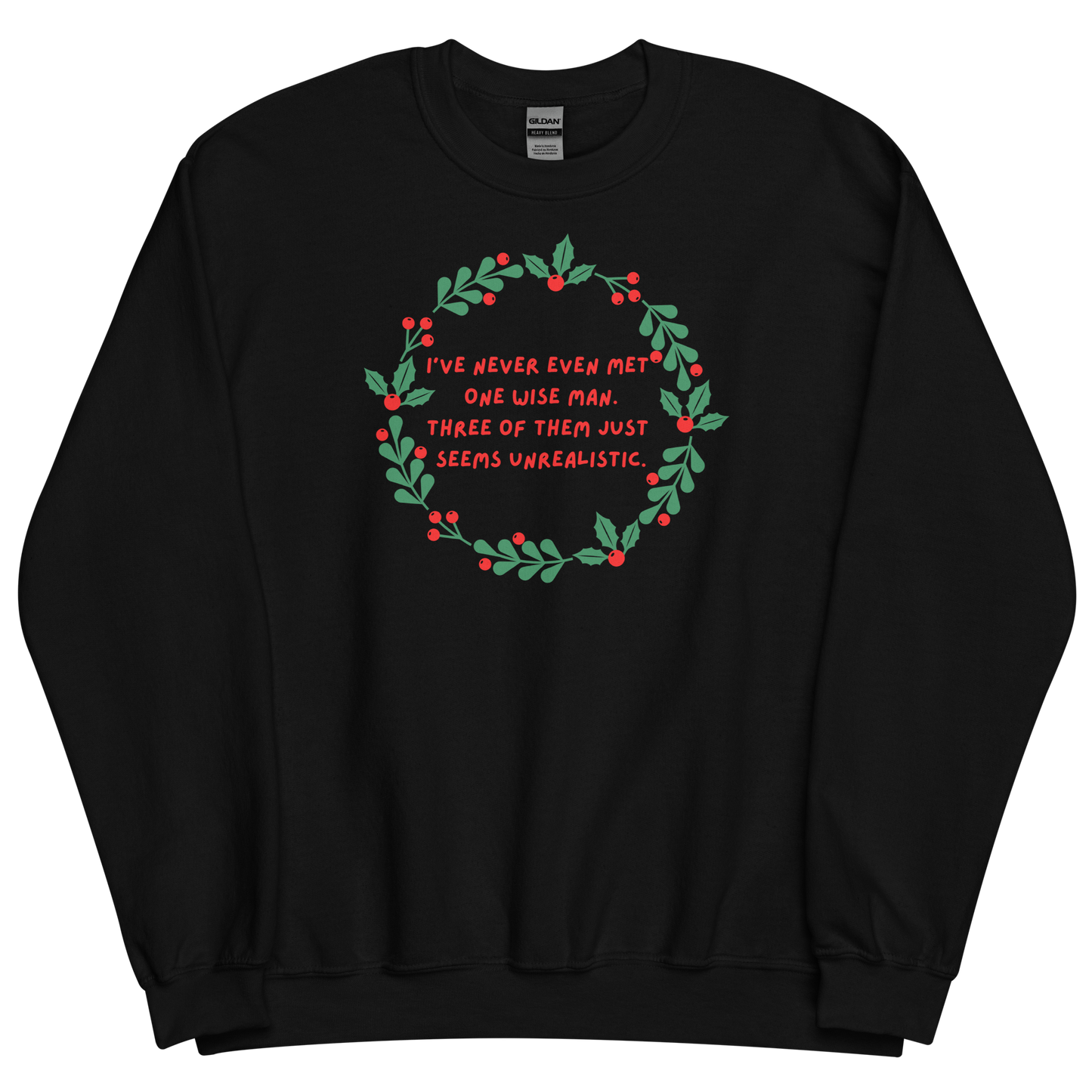 Three Wise Men printed sweatshirt