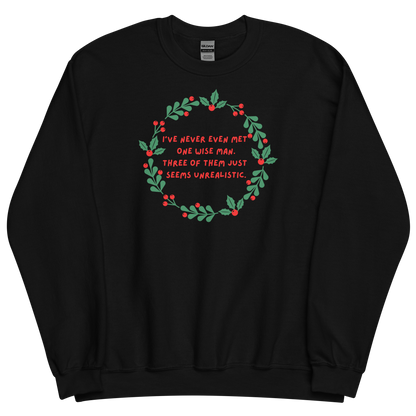 Three Wise Men printed sweatshirt