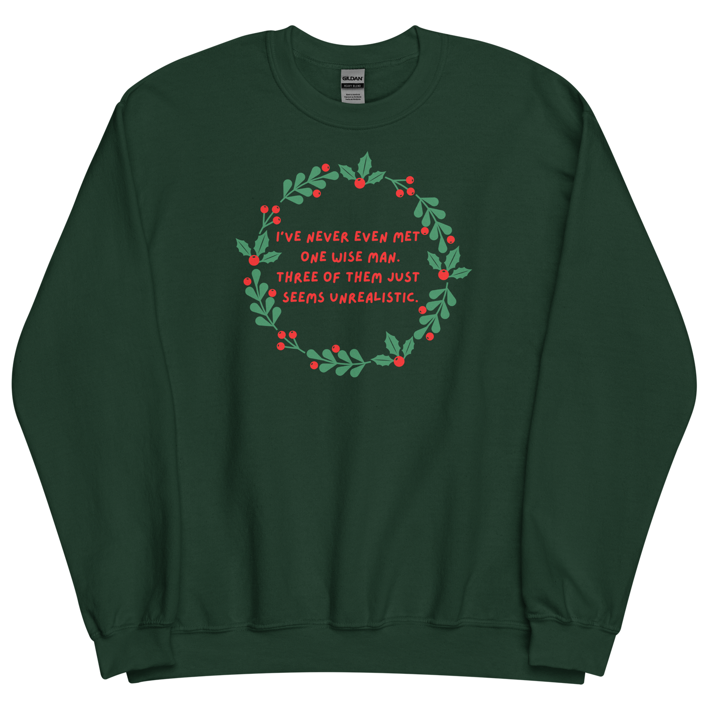 Three Wise Men printed sweatshirt