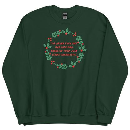 Three Wise Men printed sweatshirt