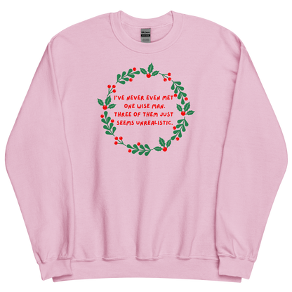 Three Wise Men printed sweatshirt