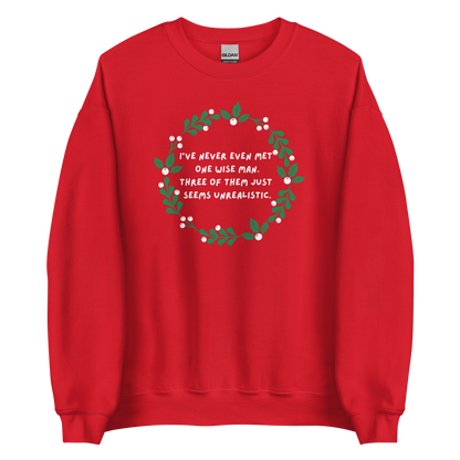 Three Wise Men printed sweatshirt