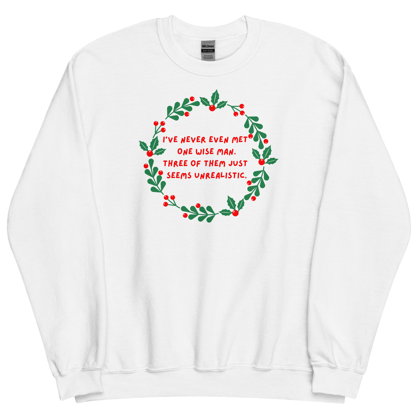 Three Wise Men printed sweatshirt