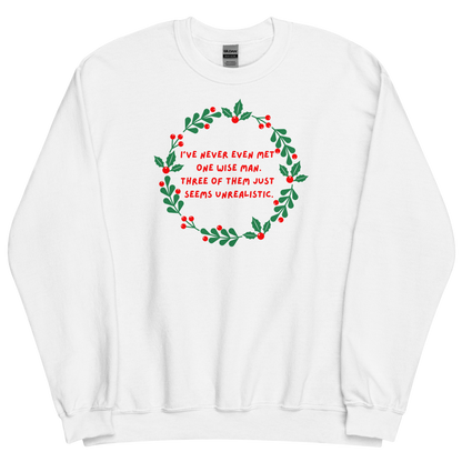 Three Wise Men printed sweatshirt